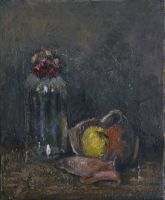 Nature morte au pot cassé (46x38cm)